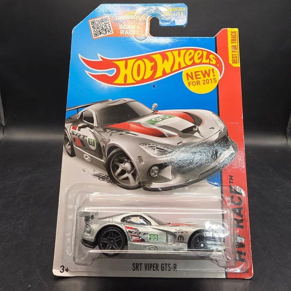 Hot Wheels SRT Viper GTS-R Silver HW Race 2015